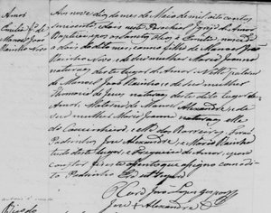 Registo de Nascimento · emiliajoanarainha_2mai1852